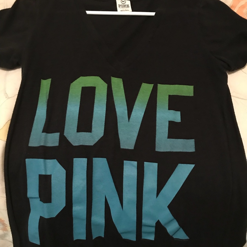 Black VS Pink T-shirt